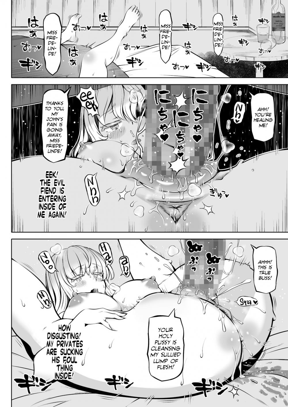 Hentai Manga Comic-Sleeping Saintess's Relief Hole!-Read-39